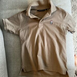 Psycho Bunny Kids Polo Shirt - Olive Green